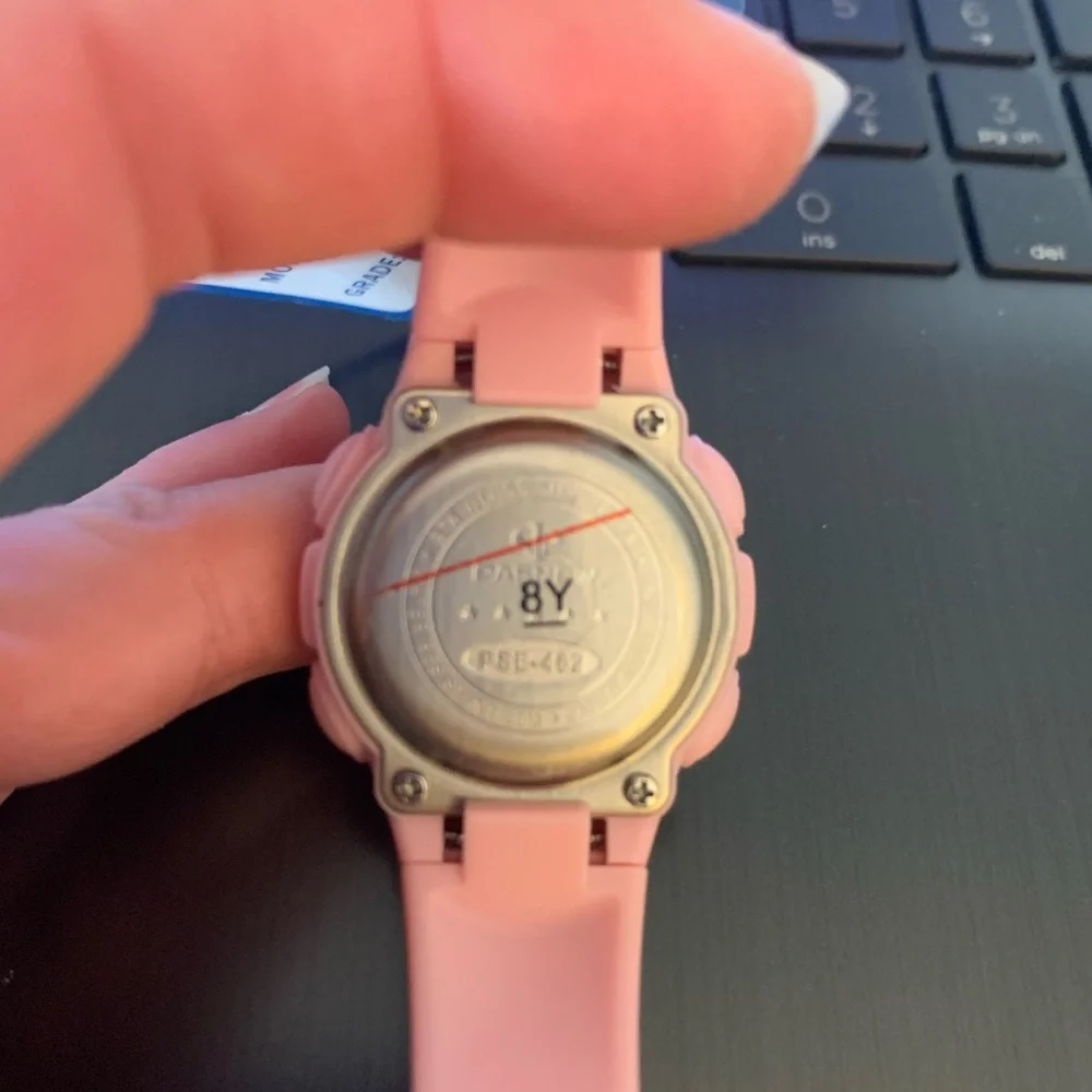 Pasnew Kids Girls Pink Digital water resistant Watch New in box